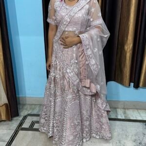 Mauve Mist Designer Lehenga Set